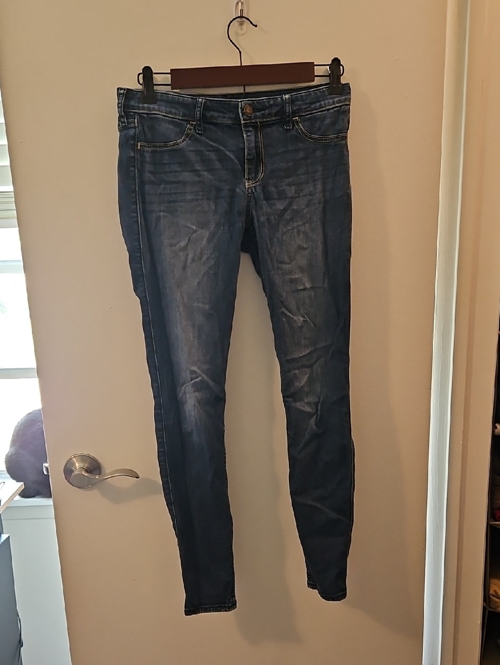 Hollister Dark Blue Skinny Jeans